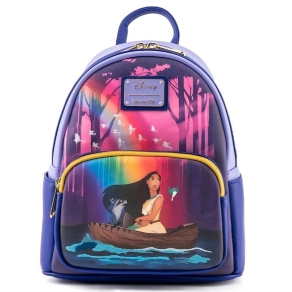 Loungefly Pocahontas Just Around The River Bend Disney Backpack main image 8
